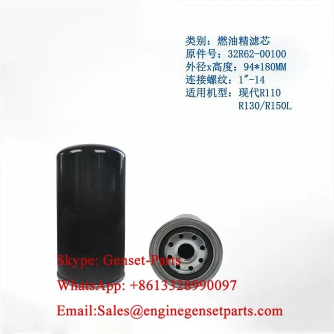 연료 필터 32R62-00100 P557440 2900535200 현대 R450LC 굴삭기 추적 엔진 KOMATSU S6D125-1